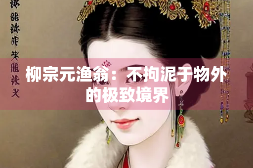 柳宗元渔翁：不拘泥于物外的极致境界