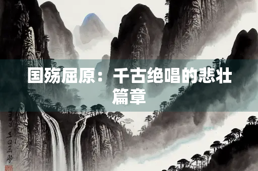 国殇屈原：千古绝唱的悲壮篇章