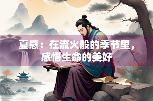 夏感：在流火般的季节里，感悟生命的美好