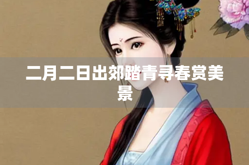 二月二日出郊踏青寻春赏美景