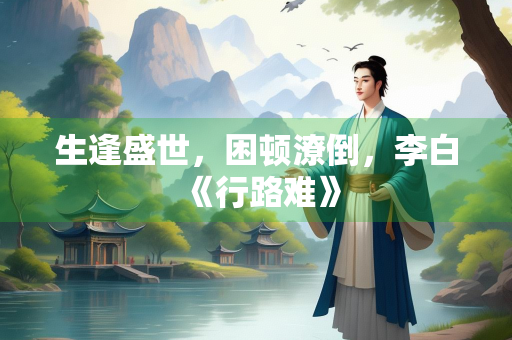 生逢盛世，困顿潦倒，李白《行路难》