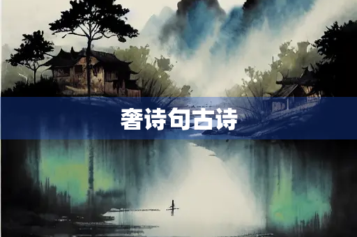 奢诗句古诗