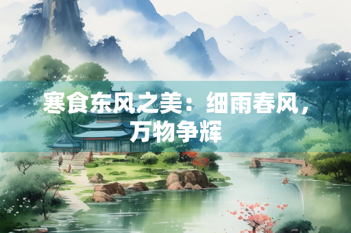 寒食东风之美：细雨春风，万物争辉