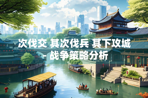 次伐交 其次伐兵 其下攻城 - 战争策略分析