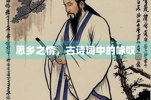 思乡之情，古诗词中的咏叹