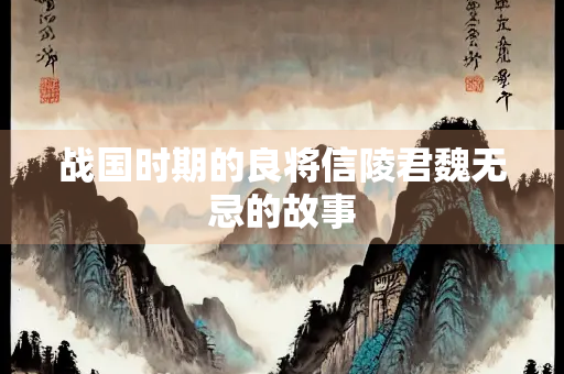 战国时期的良将信陵君魏无忌的故事