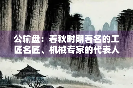 公输盘：春秋时期著名的工匠名匠、机械专家的代表人物