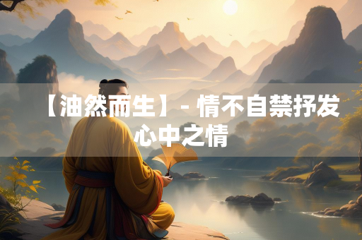 【油然而生】- 情不自禁抒发心中之情