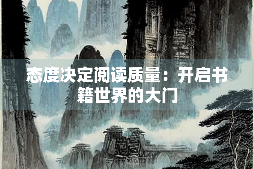 态度决定阅读质量：开启书籍世界的大门