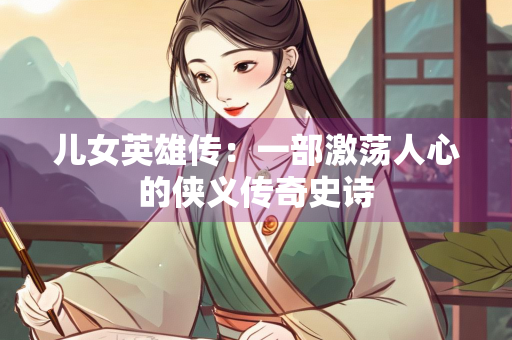 儿女英雄传：一部激荡人心的侠义传奇史诗