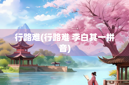 行路难(行路难 李白其一拼音)