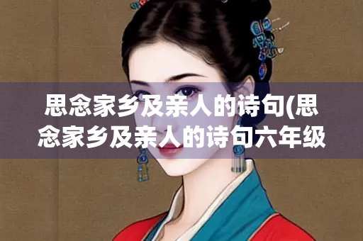 思念家乡及亲人的诗句(思念家乡及亲人的诗句六年级)