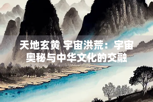 天地玄黄 宇宙洪荒：宇宙奥秘与中华文化的交融