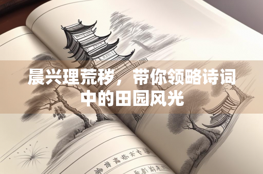 晨兴理荒秽，带你领略诗词中的田园风光