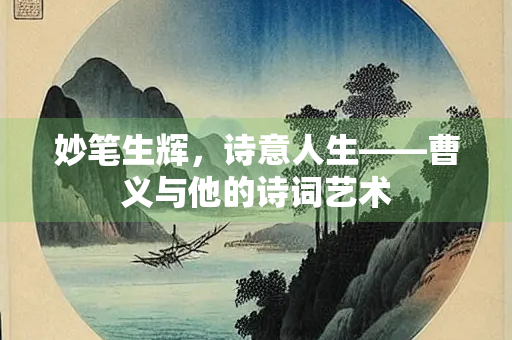 妙笔生辉，诗意人生——曹义与他的诗词艺术