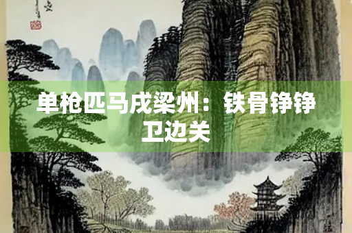 单枪匹马戌梁州：铁骨铮铮卫边关