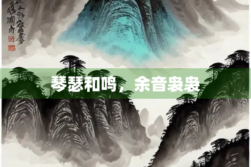 琴瑟和鸣，余音袅袅