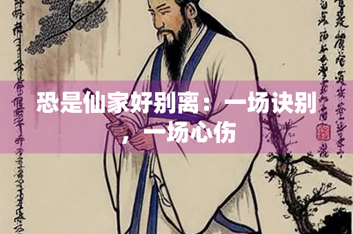 恐是仙家好别离：一场诀别，一场心伤