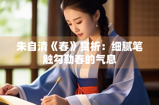 朱自清《春》赏析：细腻笔触勾勒春的气息