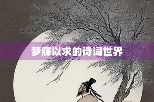 梦寐以求的诗词世界