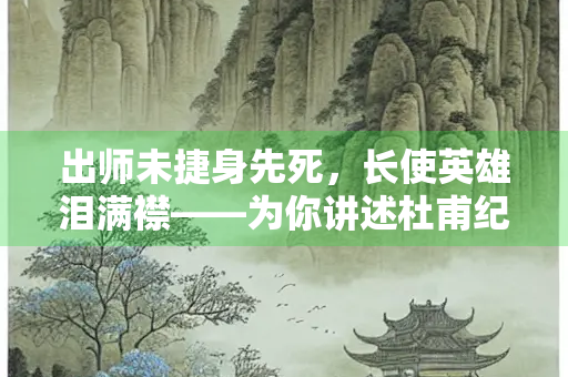 出师未捷身先死，长使英雄泪满襟——为你讲述杜甫纪念诸葛亮的诗篇