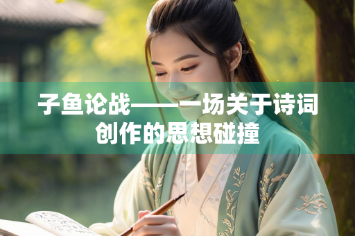 子鱼论战——一场关于诗词创作的思想碰撞