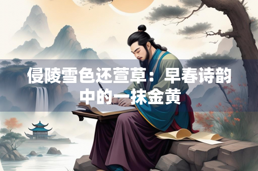 侵陵雪色还萱草：早春诗韵中的一抹金黄
