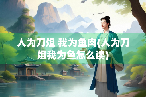 人为刀俎 我为鱼肉(人为刀俎我为鱼怎么读)