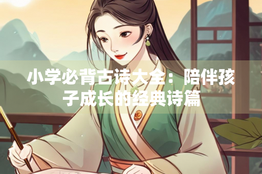 小学必背古诗大全：陪伴孩子成长的经典诗篇