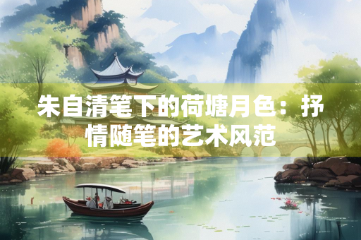 朱自清笔下的荷塘月色：抒情随笔的艺术风范
