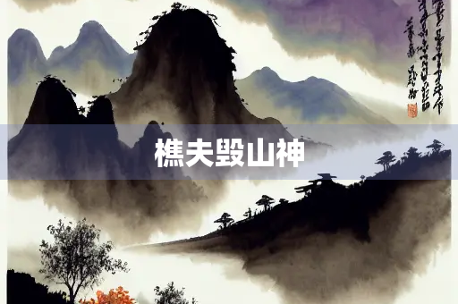 樵夫毁山神