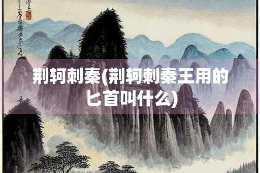 荆轲刺秦(荆轲刺秦王用的匕首叫什么)