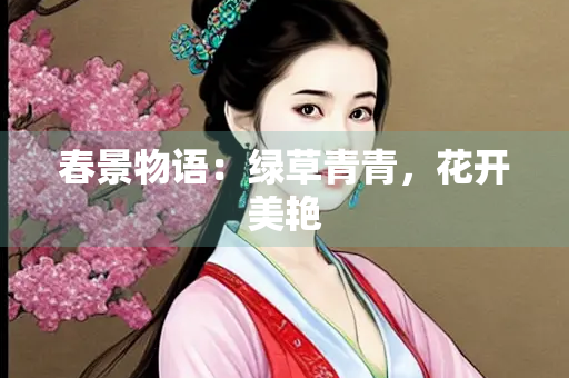 春景物语：绿草青青，花开美艳