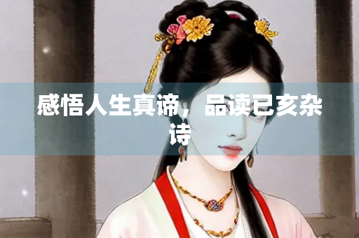 感悟人生真谛，品读已亥杂诗