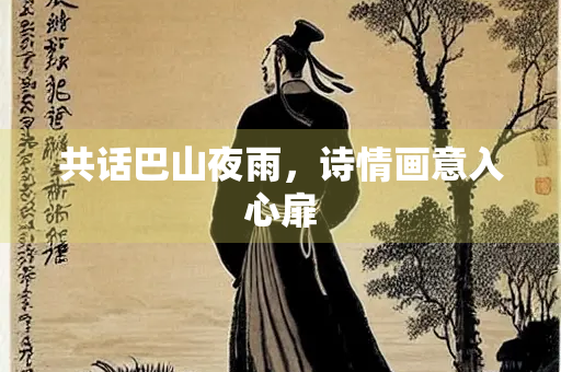 共话巴山夜雨，诗情画意入心扉