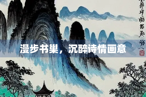 漫步书巢，沉醉诗情画意