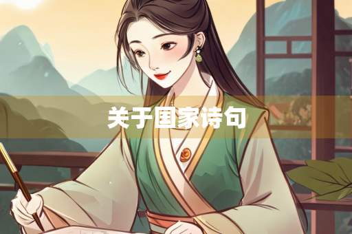 关于国家诗句