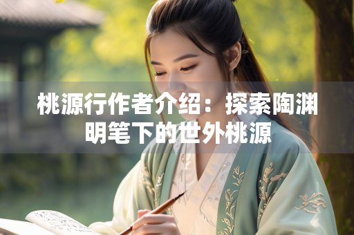 桃源行作者介绍：探索陶渊明笔下的世外桃源