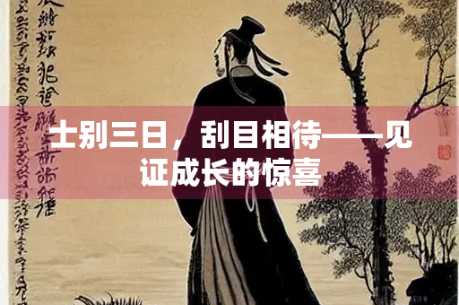 士别三日，刮目相待——见证成长的惊喜