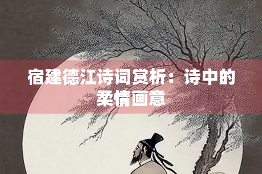 宿建德江诗词赏析：诗中的柔情画意