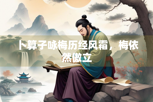 卜算子咏梅历经风霜，梅依然傲立