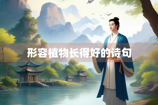 形容植物长得好的诗句