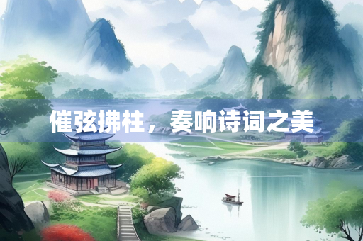 催弦拂柱，奏响诗词之美