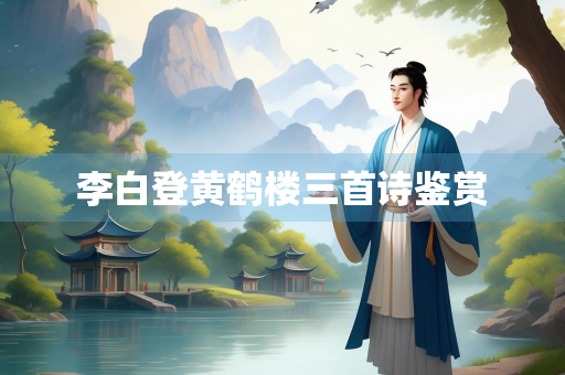 李白登黄鹤楼三首诗鉴赏