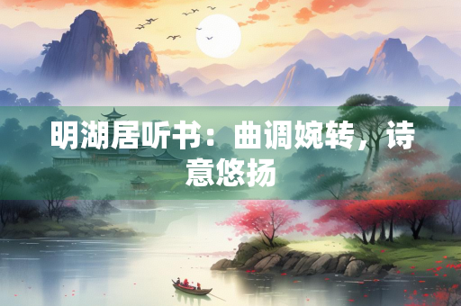 明湖居听书:曲调婉转,诗意悠扬 明湖居听书:曲调婉转,诗意悠扬