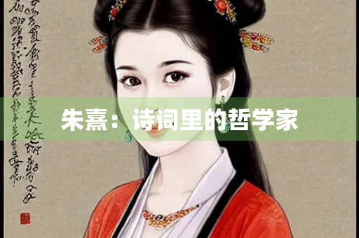 朱熹：诗词里的哲学家