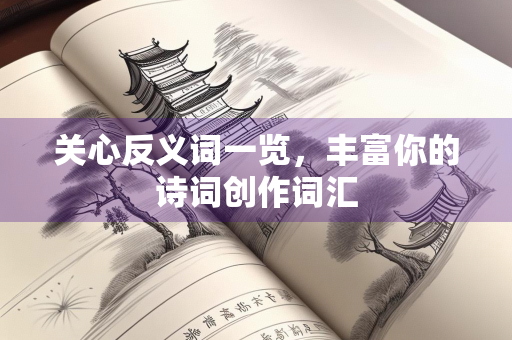 关心反义词一览，丰富你的诗词创作词汇
