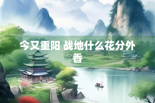 今又重阳 战地什么花分外香