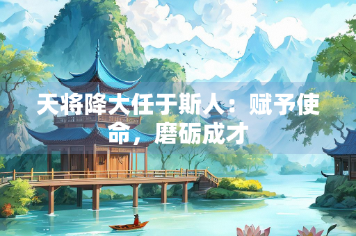 天将降大任于斯人：赋予使命，磨砺成才