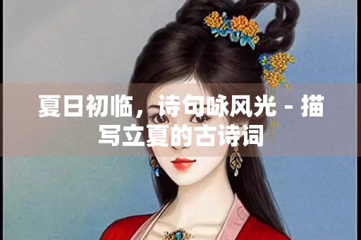 夏日初临，诗句咏风光 - 描写立夏的古诗词